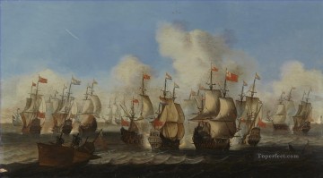 Engelska och hollandska fartyg i krig fran 1600 talet Skoklosters slott Sea Warfare Pinturas al óleo